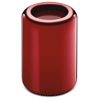 Apple Macpro Red 2013 by Jony Ive and Marc Newson