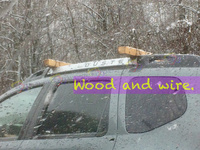 Dacia duster - Wood and wire