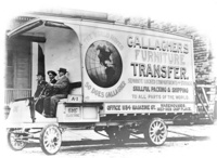 1913 GMC Electric Furniture Delivery Truck